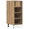 vidaXL Bottom Cabinet Artisan oak Engineered wood Compact
