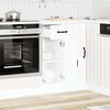 vidaXL Kitchen Base Cabinet White Engineered wood Adjustable Feet