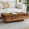 vidaXL Coffee Table Old wood Engineered wood 39.4 x 19.5 x 12.2 in