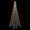 vidaXL Christmas Tree Cool White Copper Collapsible Christmas Tree