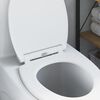 vidaXL Quick Release Toilet suitable for Seat White