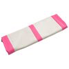 vidaXL Inflatable Gymnastics Mat with Pump 236.2x39.4x5.9" PVC Pink