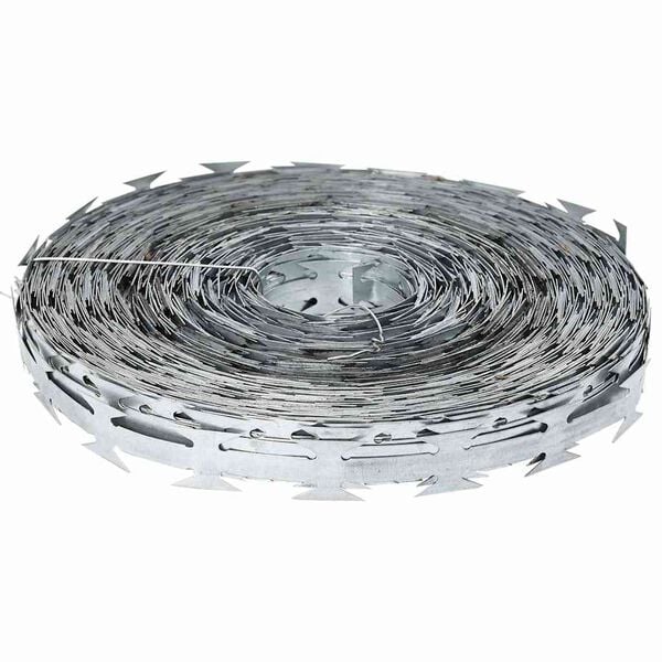 vidaXL BTO-22 Razor Wire 328.1' Steel