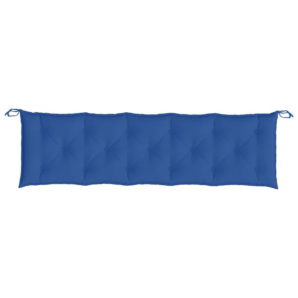 vidaXL Garden Bench Cushion Blue Oxford fabric 70.9 in x 19.7 in x 2.8 in