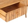 vidaXL Coffee Table Honey Solid Acacia Wood 39.4x19.7x15.7 in