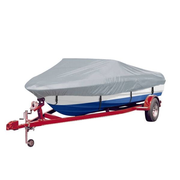 vidaXL Boat Covers 2 pcs Grey Length 168.1 - 192.1 " Width 90.2 "(2x90427)