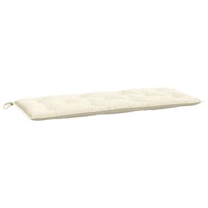 vidaXL Garden Bench Cushion Cream White Oxford fabric (100% polyester)