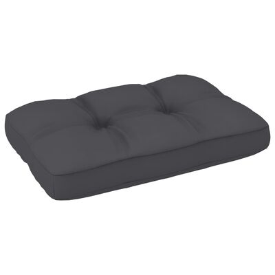 vidaXL Pallet Sofa Cushion Anthracite 23.6"x15.7"x3.9"