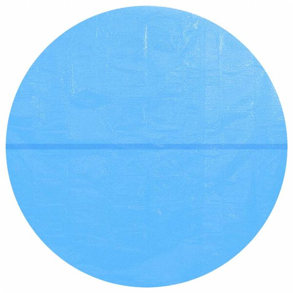 vidaXL Pool Cover Blue PE with air pockets 192.1 in diameter Pool Cover