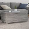 vidaXL Coffee Table Grey Sonoma Engineered wood Medium Coffee Table