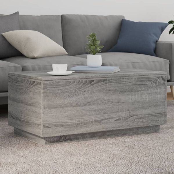 vidaXL Coffee Table Grey Sonoma Engineered wood Medium Coffee Table