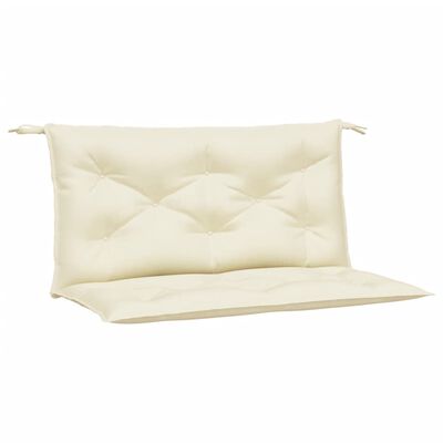 vidaXL Cushion for Swing Chair Cream White 39.4" Fabric