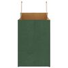 vidaXL Paper Bags 50 pcs with Handles Green 32x17x25 cm