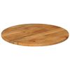 vidaXL Table Top &Oslash; 35.4"x1.5" Round Solid Wood Mango