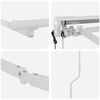 vidaXL Awning Frame Retractable White 13.1'x 6.6'