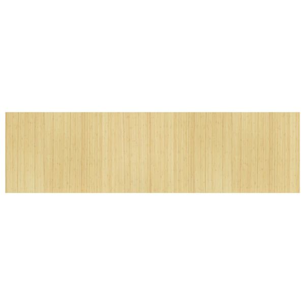 vidaXL Room Divider Light Natural 65.0x236.2" Bamboo