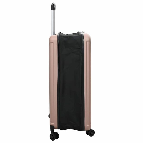 vidaXL Suitcase Folding Rose Gold 50 x 30 x 76 cm ABS Plastic