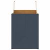 vidaXL Paper Bags 250 pcs with Handles Blue 32x22x28 cm