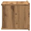 vidaXL Wall-mounted Bedside Cabinet Artisan oak Engineered wood Compact