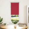 vidaXL Roller Blind Red Polyester and aluminum 15.7 x 51.2 in