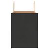 vidaXL Paper Bags 50 pcs with Handles Black 32x22x28 cm
