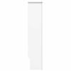 vidaXL Radiator Covers 2 pcs White 44.1"x7.5"x32.1" MDF