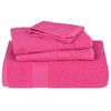 vidaXL Towel Set of 10 Pink 100% cotton Extra Large Towel
