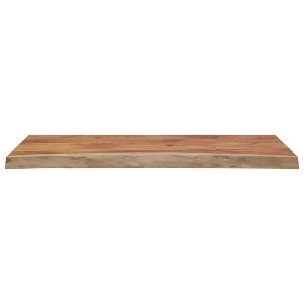 vidaXL Table Top Natural Acacia Solid acacia wood 35.4x15.7x1.5 in