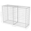 vidaXL Gabion Basket Galvanized Steel 59.1"x19.7"x39.4"