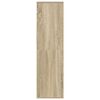 vidaXL Book Cabinet Sonoma Oak Engineered Wood Tall Book Cabinet
