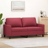 vidaXL 2-seater Sofa Wine Red