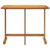 vidaXL Balcony Table Brown Solid Acacia wood Medium Foldable
