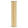 vidaXL Rug Light Natural Bamboo, Polypropylene 39.4x157.5 in Bamboo Rug