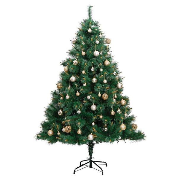 vidaXL Artificial Hinged Christmas Tree