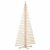 vidaXL Wooden Christmas Tree for Decoration 82.7" Solid Wood Pine