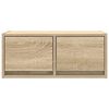 vidaXL TV Cabinet Sonoma Oak Engineered Wood Small TV Cabinet