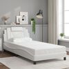 vidaXL Bed Frame White