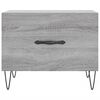 vidaXL Coffee Table Grey Sonoma Engineered wood, Iron Small Coffee Table