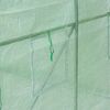 Nature Greenhouse Green Galvanized metal 11.5 x 6.6 x 6.6 ft
