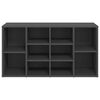 vidaXL Shoe Bench Grey Engineered wood Medium Shoe Storage Bench