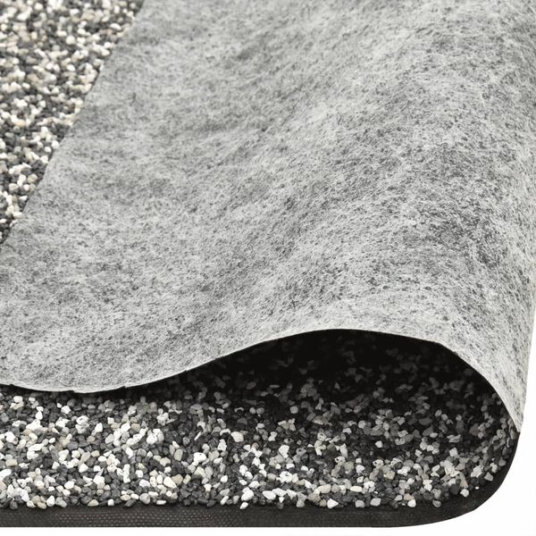 vidaXL Stone Liner Grey Nonwoven PP fleece, drinking water safe glue