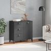 vidaXL Storage Cabinet Anthracite Grey Engineered Wood
