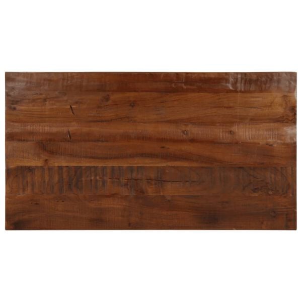 vidaXL Table Top 43.3"x23.6"x1" Rectangular Solid Wood Reclaimed