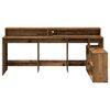 vidaXL Desk Old wood Engineered wood 78.7 x 40.9 x 35.8 in Computer Desk