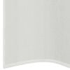 vidaXL Voile Curtains with Grommets 2 pcs White