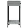 vidaXL Console Table Grey Sonoma Engineered Wood