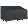 vidaXL Garden Bench Cover Black 160 x 100 x 61 / 89 cm 420D fabric