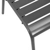 vidaXL Garden Chair Set Anthracite Powder-coated steel Standard