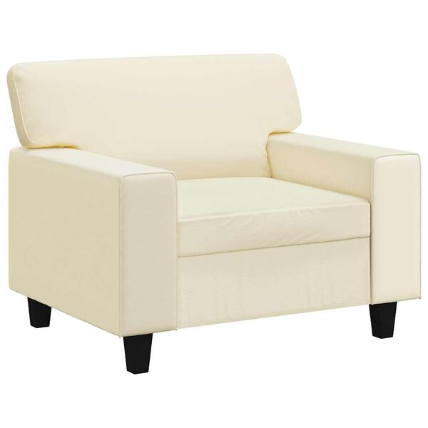 vidaXL Sofa Chair Cream