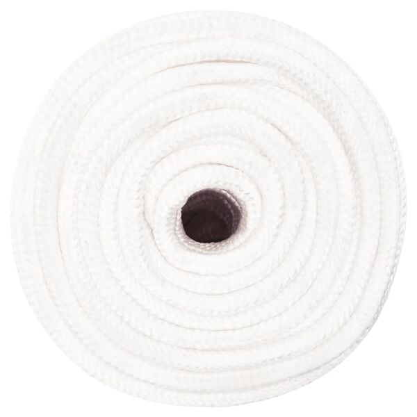 vidaXL Boat Rope Full White 0.55 " 820.2 ' Polypropylene